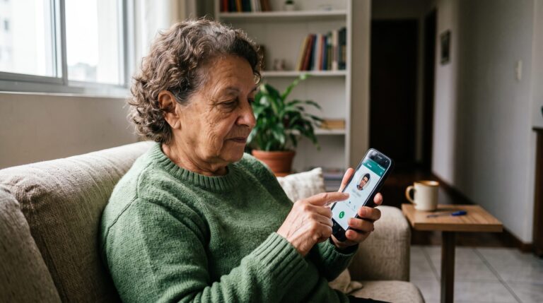 Como configurar uma ligação rápida para filho, filha ou familiar
